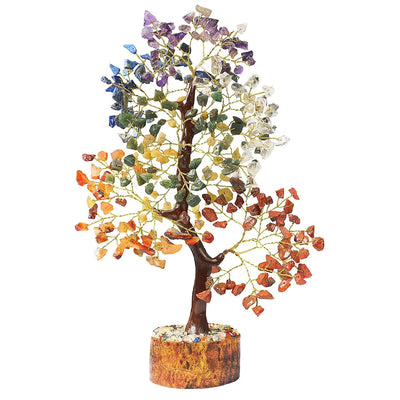 Seven Chakra Crystal Fengshui Home Decor Tree 300 Chips