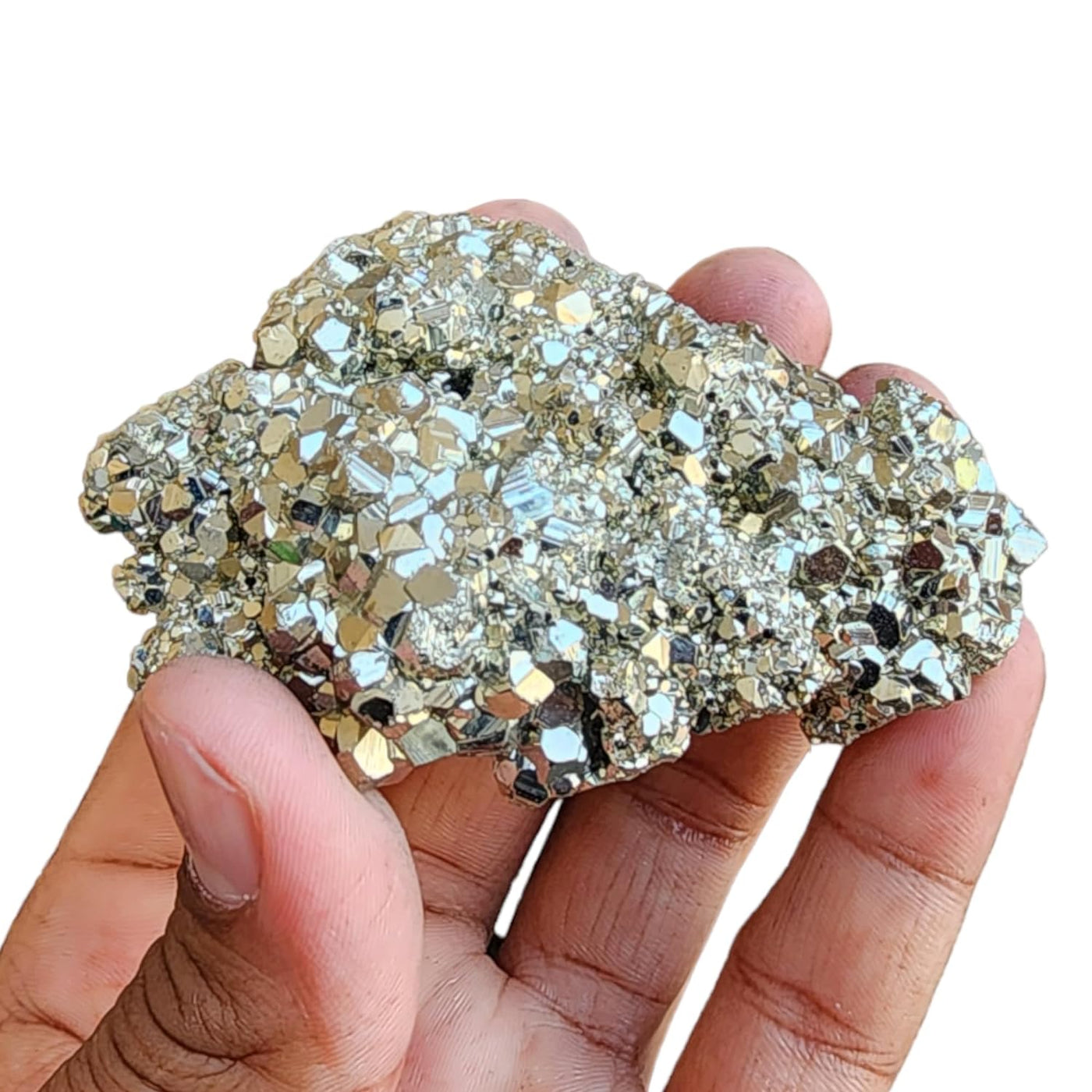 Pyrite Stone For Wealth and Business Luck/Vaastu/Increased Willpower and Manifestation