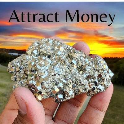 Pyrite Stone For Wealth and Business Luck/Vaastu/Increased Willpower and Manifestation