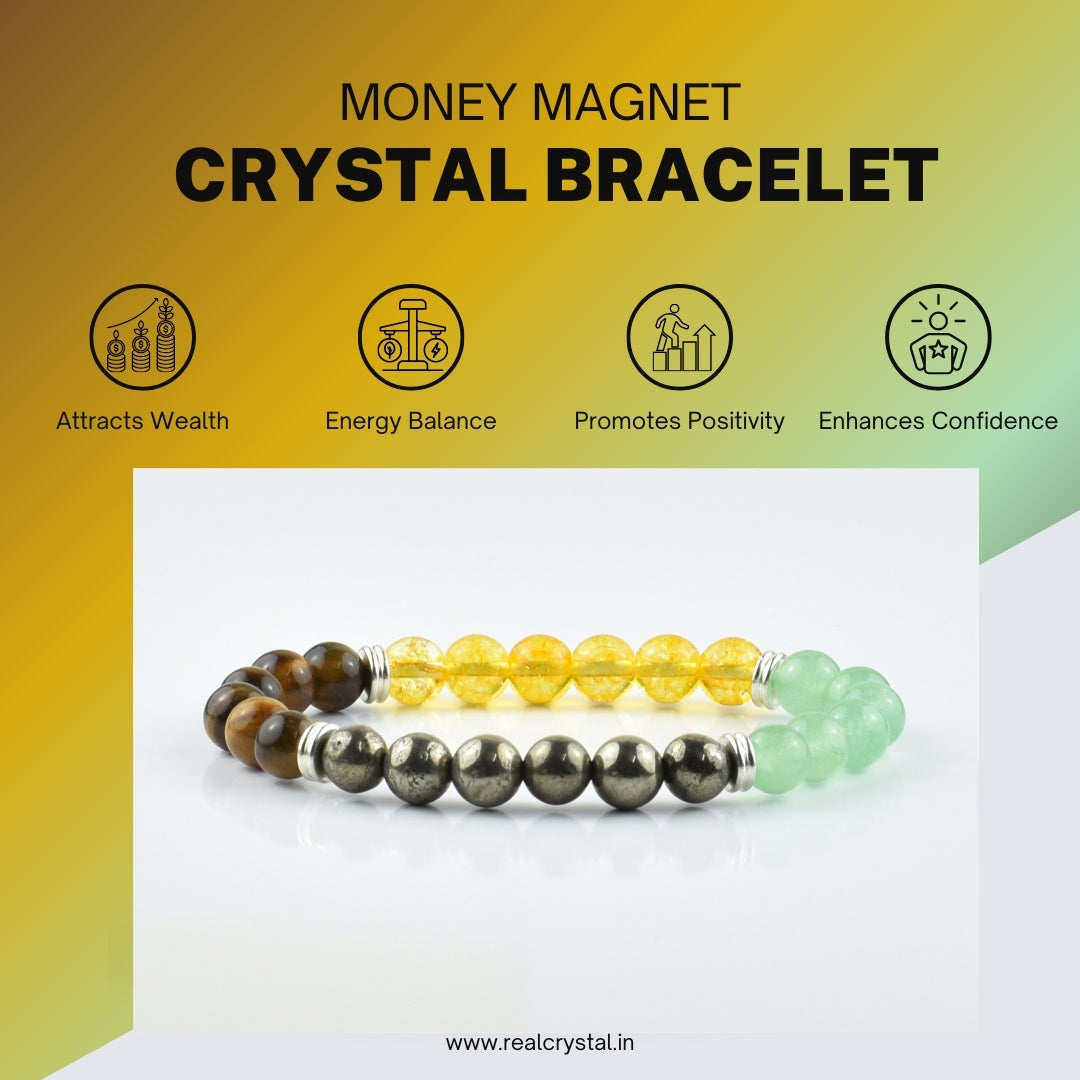 Money Magnet Bracelet Unisex 8MM