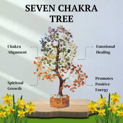 Seven Chakra Crystal Fengshui Home Decor Tree 300 Chips