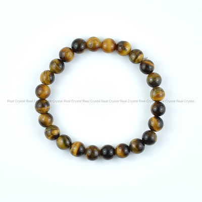 Tiger Eye Bracelet for Courage & Confidence For Men Women Unisex Adults 8MM